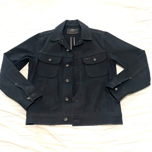 Taylor Stitch Long Haul Jacket slevedge denim. 
in Black size 40 - Picture 1 of 8